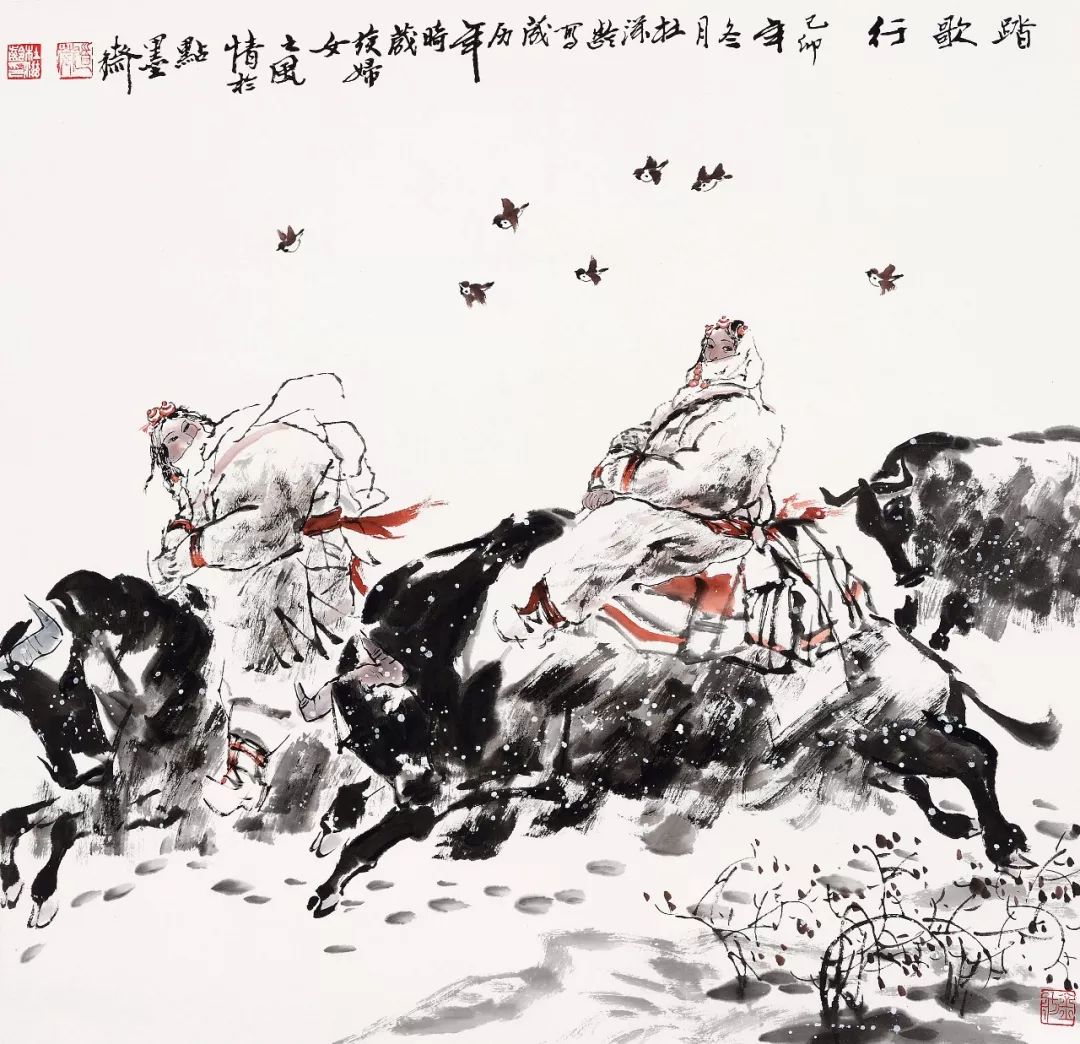 他从一个普通的美术编辑，到成就斐然的专业画家