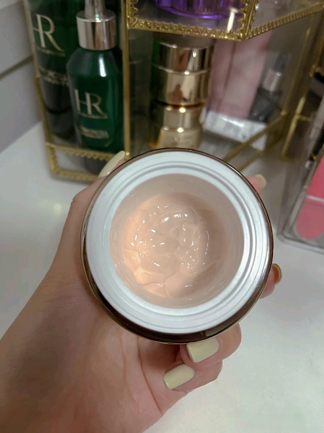 海蓝之谜面霜对比兰蔻菁纯面霜,欧莱雅兰蔻海蓝之谜