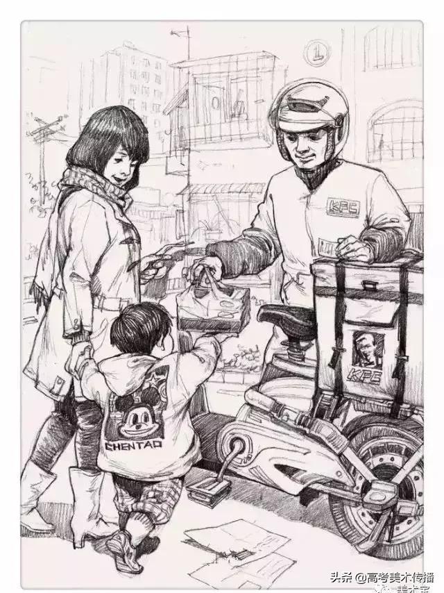 速写90分的要求,90分速写实录