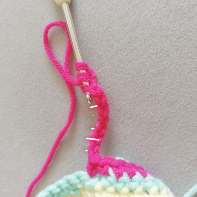 一片式玫瑰花钩织教程,一片一片玫瑰花钩织教程完整