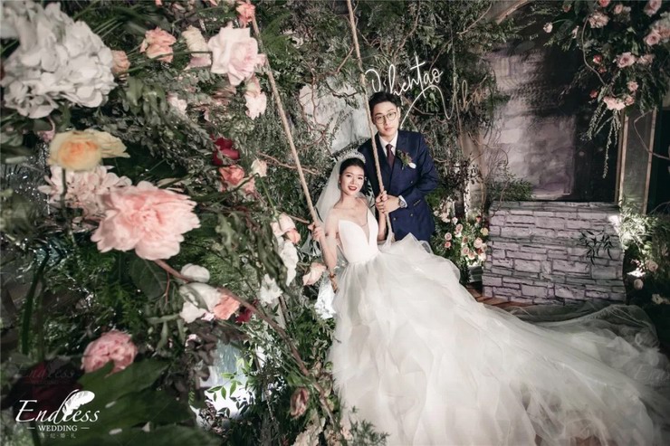 DODOWED婚礼案例推荐系列之谨纪婚礼花园主题策划案例