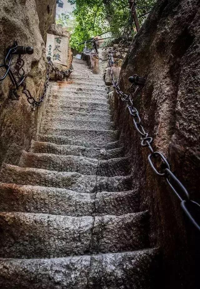 徒步登华山,徒步爬华山最佳路线攻略图片高清