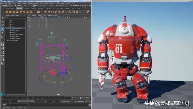 PiStage实时影视动画制作
