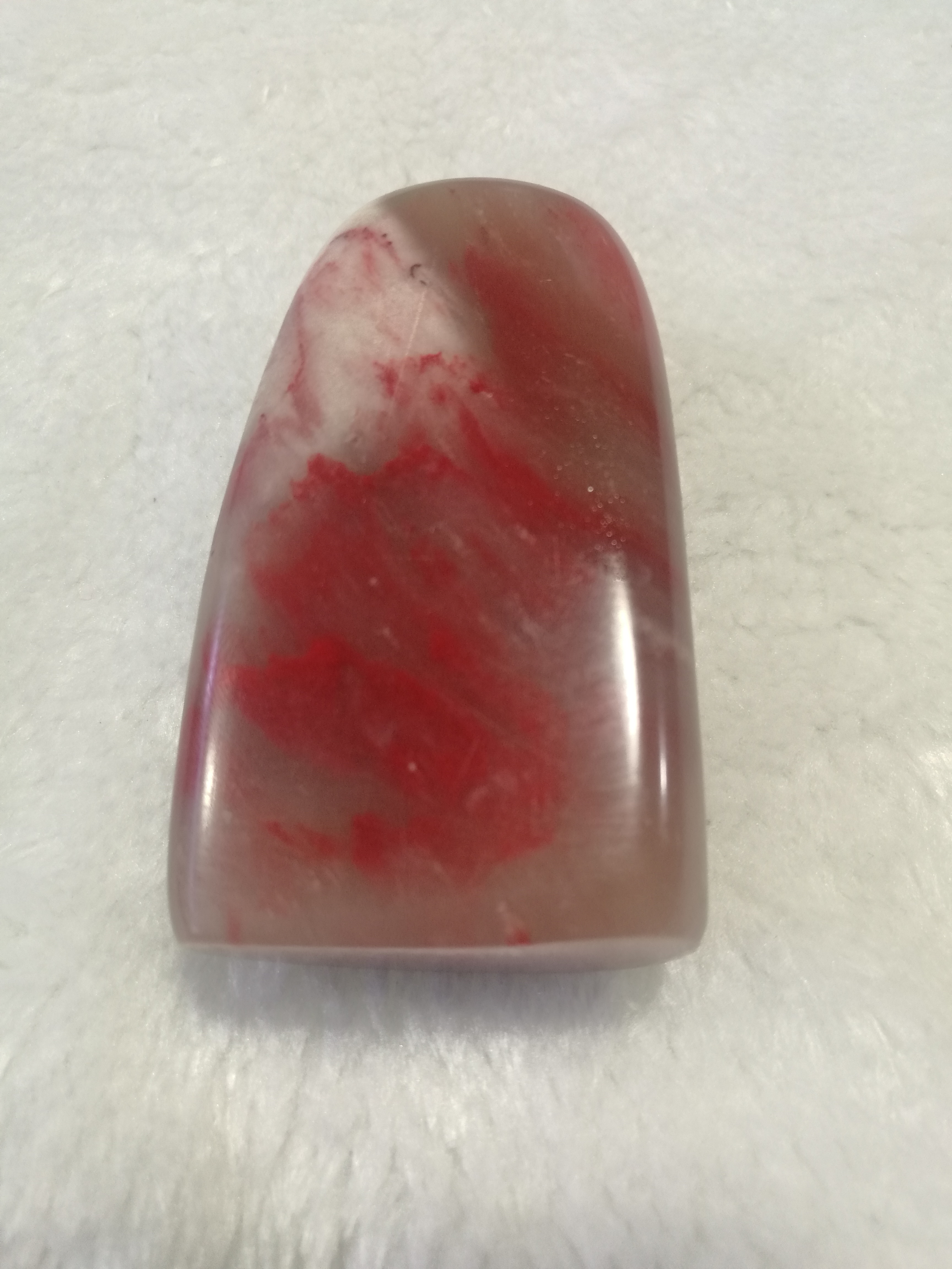 奇葩问妖魔的鸡血石