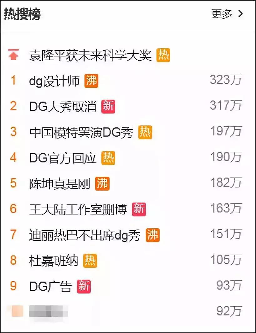 dg道歉声明中文,dg商城下架事件