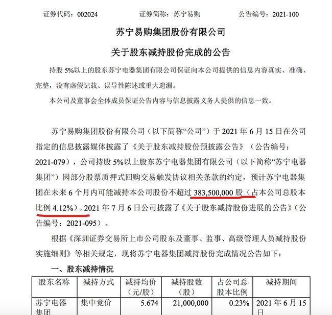 张近东还有苏宁的实际控制权吗,张近东仍为苏宁易购第一大股东