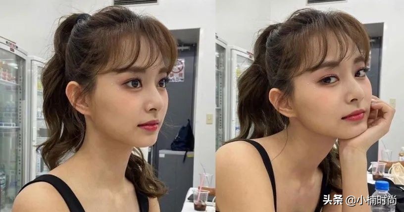 发型师分享实用的按脸型选刘海技巧,子瑜、朴敏英款能救高额头