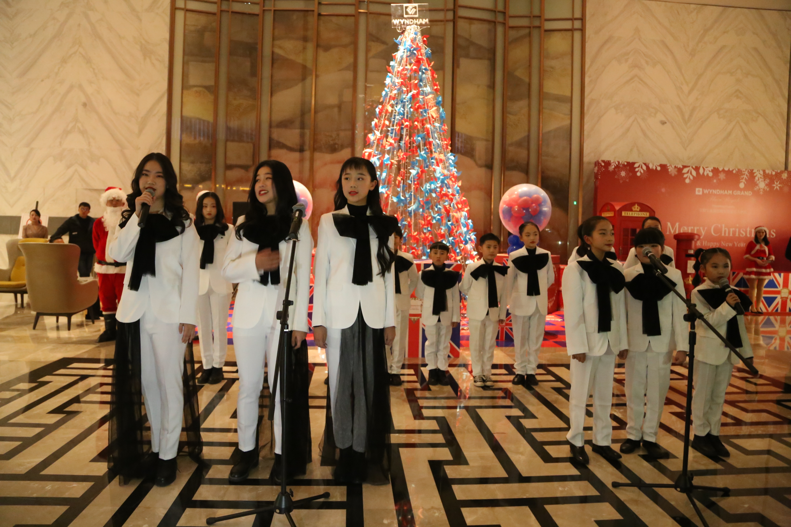 昭通温德姆至尊豪廷酒店圣诞树,温德姆阜阳圣诞树