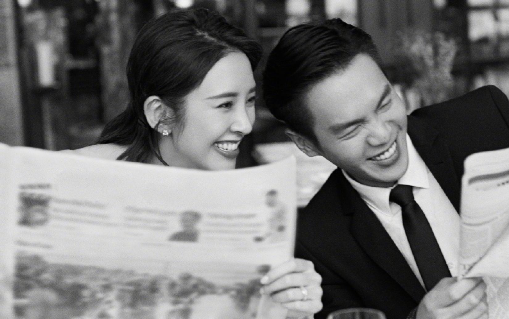 唐艺昕晒张若昀结婚视频,张若昀唐艺昕拍婚纱照被偶遇