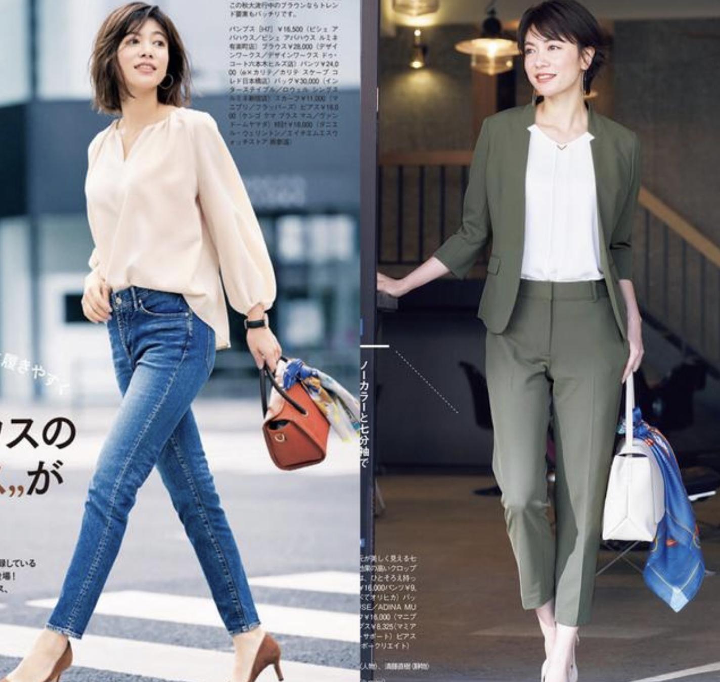 当第一阵秋风吹起，懂得用好丝巾的女人，怎么看都有“高级感”