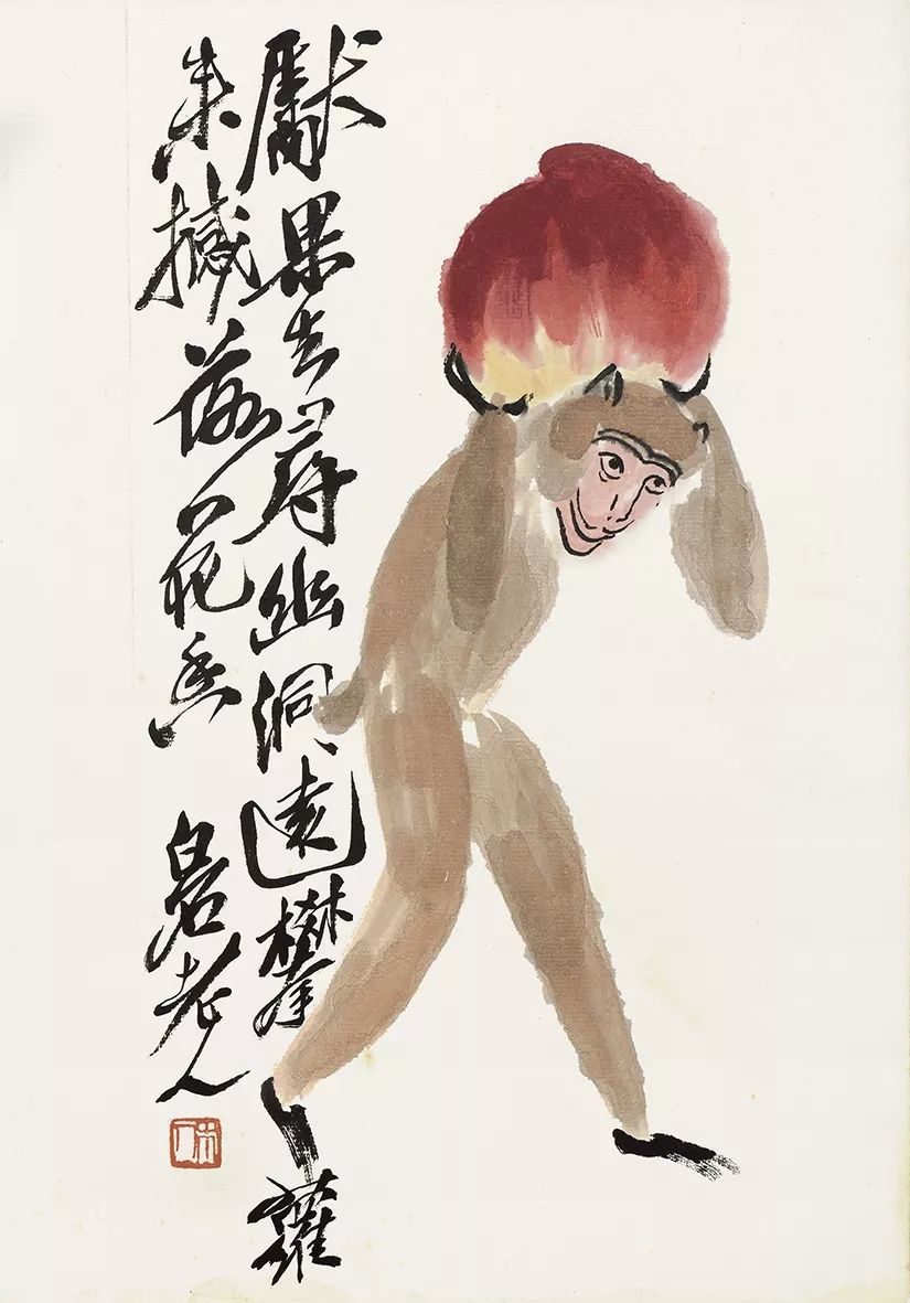 齐白石墨梅图,齐白石与梅兰芳的艺术之缘