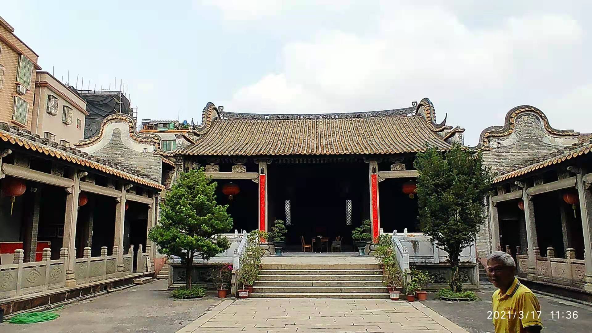 走访“平地黄”，睇大宗祠“花堂”