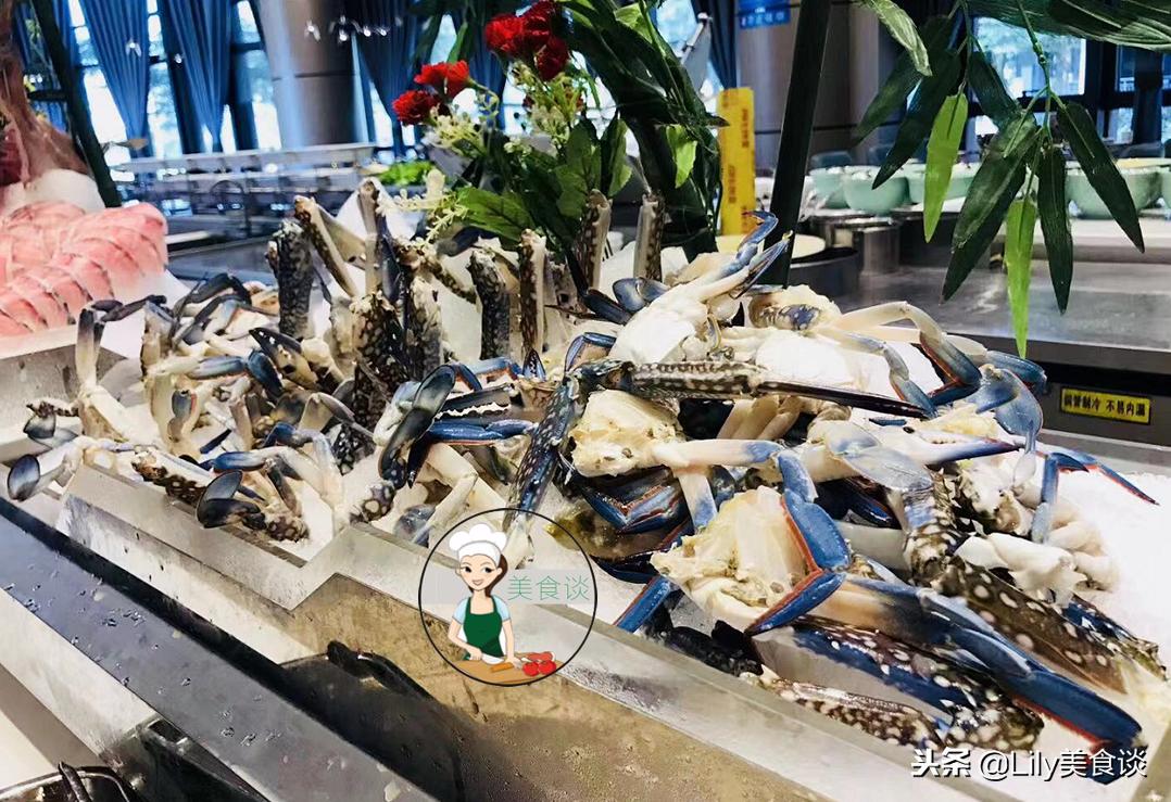 一人吃海鲜自助,朋友请吃海鲜大餐