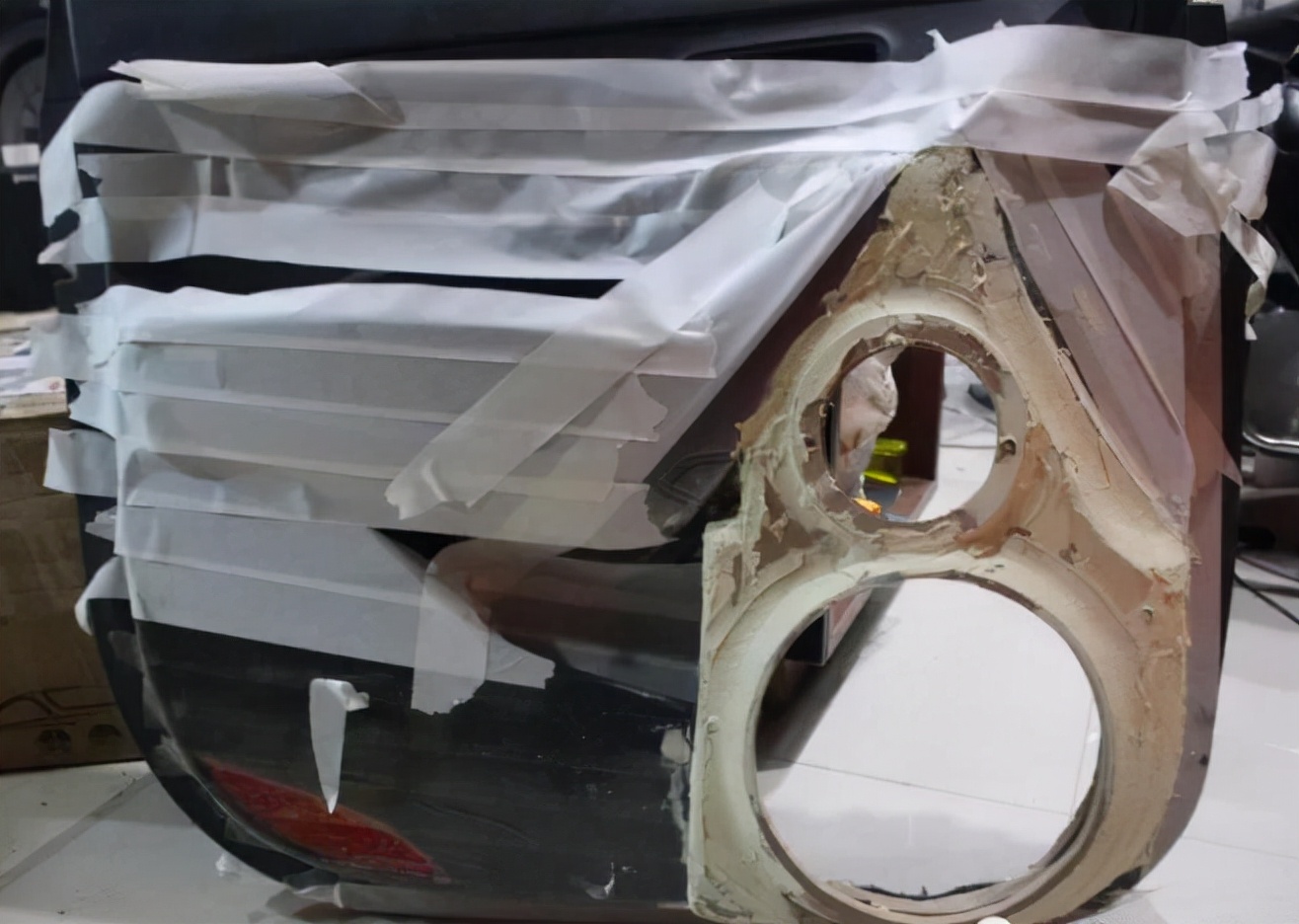 汽车音响cd倒模制作教程,不拆车简易汽车音响倒模教程图解