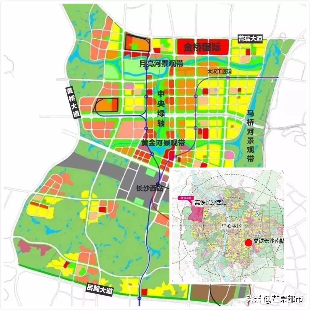 闀挎矙鏈涘煄鍖虹殑鍙戝睍,鏈涘煄鍖虹殑鍙戝睍
