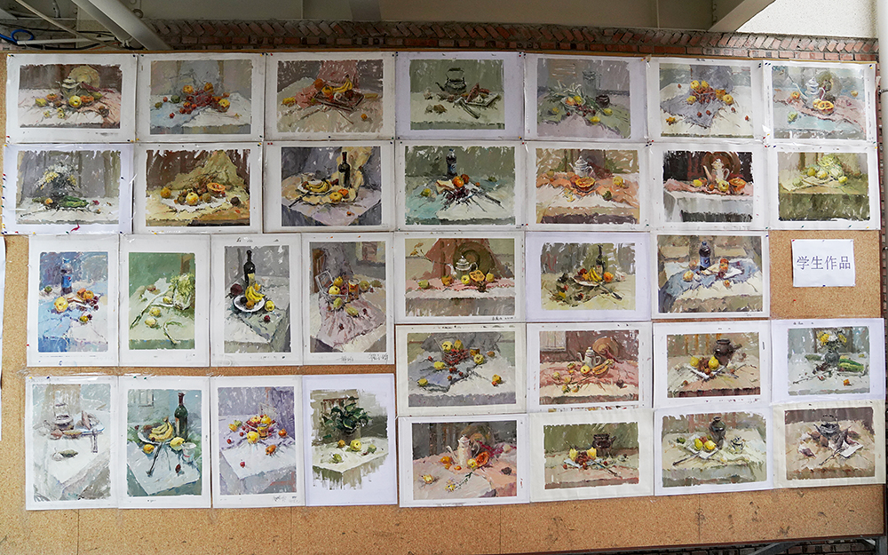 陕西西安丹青美术招生,零基础学美术之路