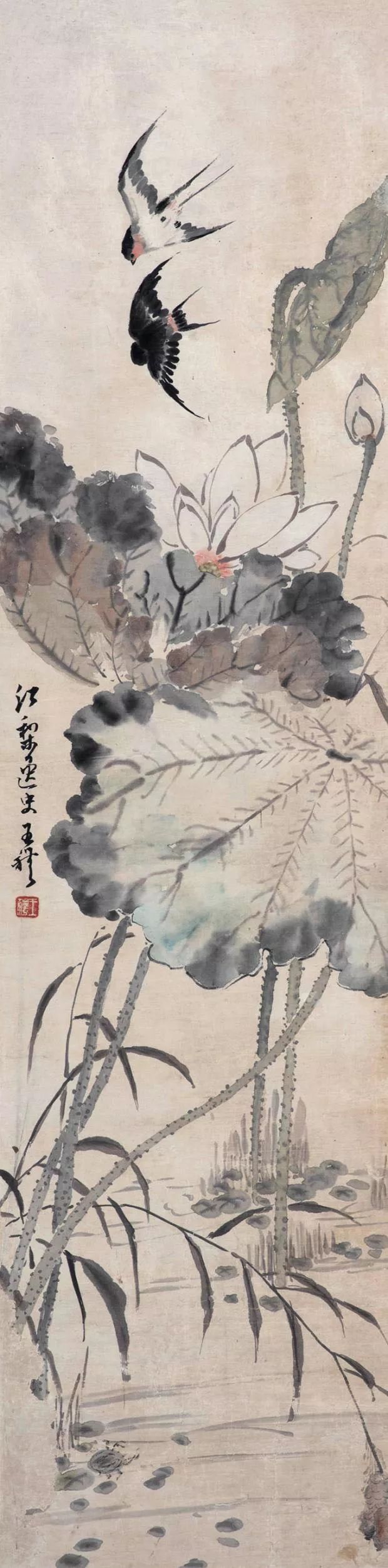 潘天寿100幅花鸟画欣赏 (潘天寿写意花鸟画要义)