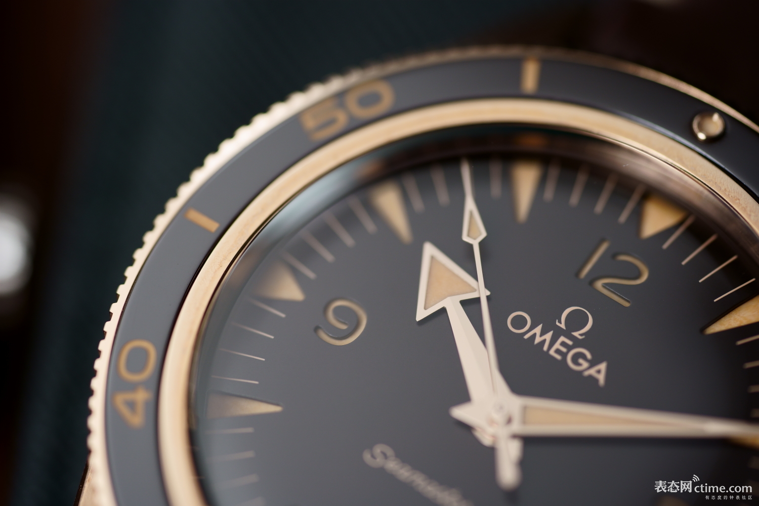 欧米茄海马300腕表青铜金,欧米茄海马300腕表青铜金款