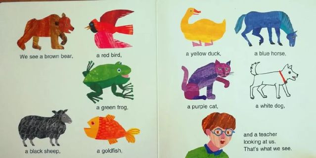 英文绘本阅读《brownbear》,brownbear绘本颜色讲解