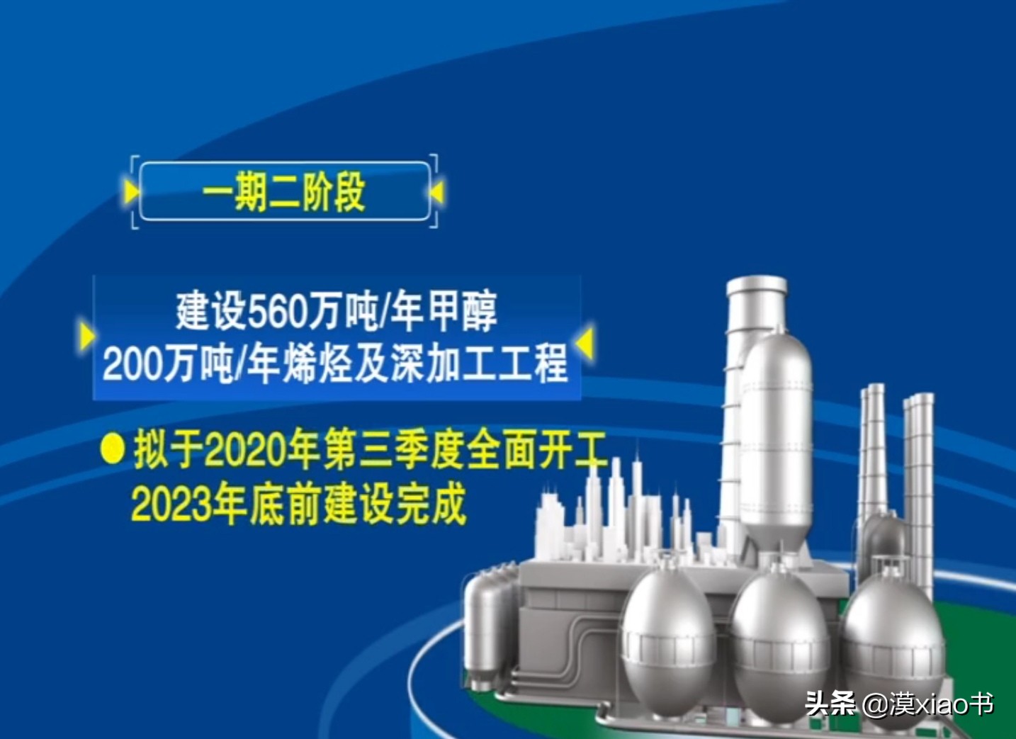 榆林化学1500万吨煤化工项目,全球最大煤化工项目榆林化学