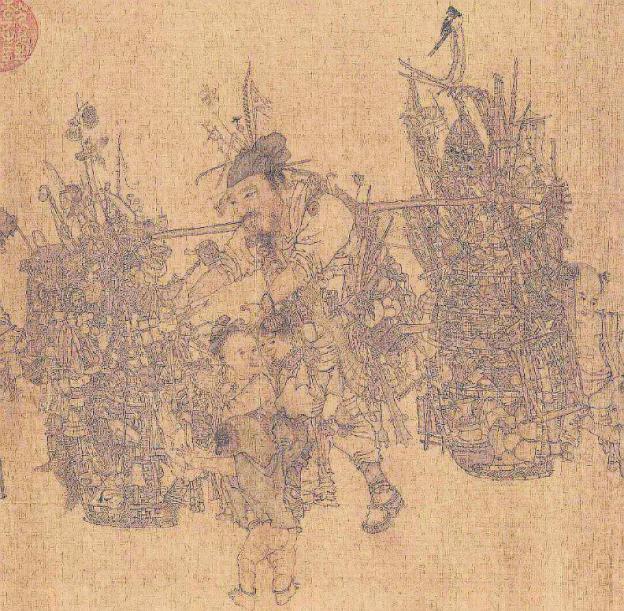 历史洪流中的“前浪”们是怎么摆摊的？