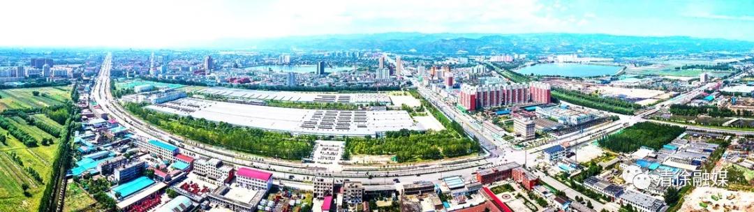 清徐县万科如园鸟瞰图,太原清徐万科如园值得购买吗