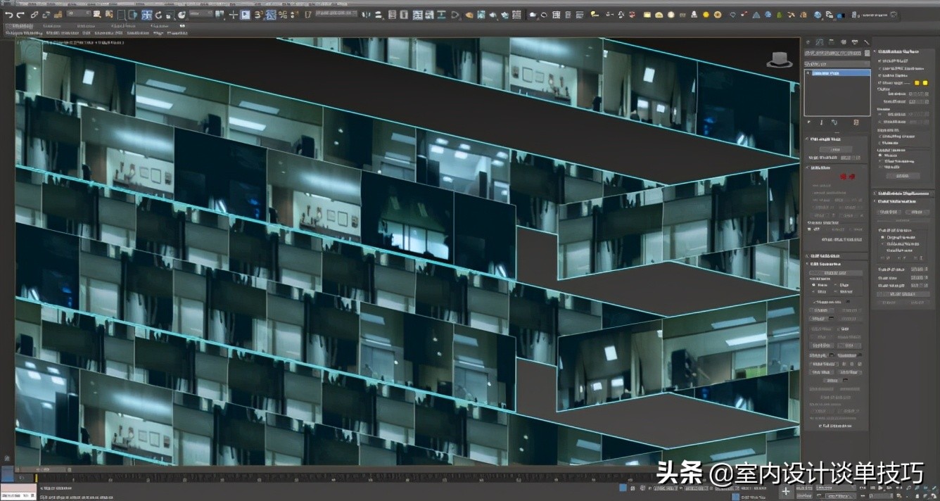 一位学员制作室外效果,一天完成整个过程,劳动报酬2K
