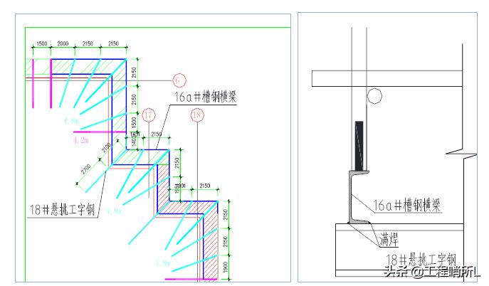 中建一局-悬挑式钢管脚手架专项施工方案(范本)