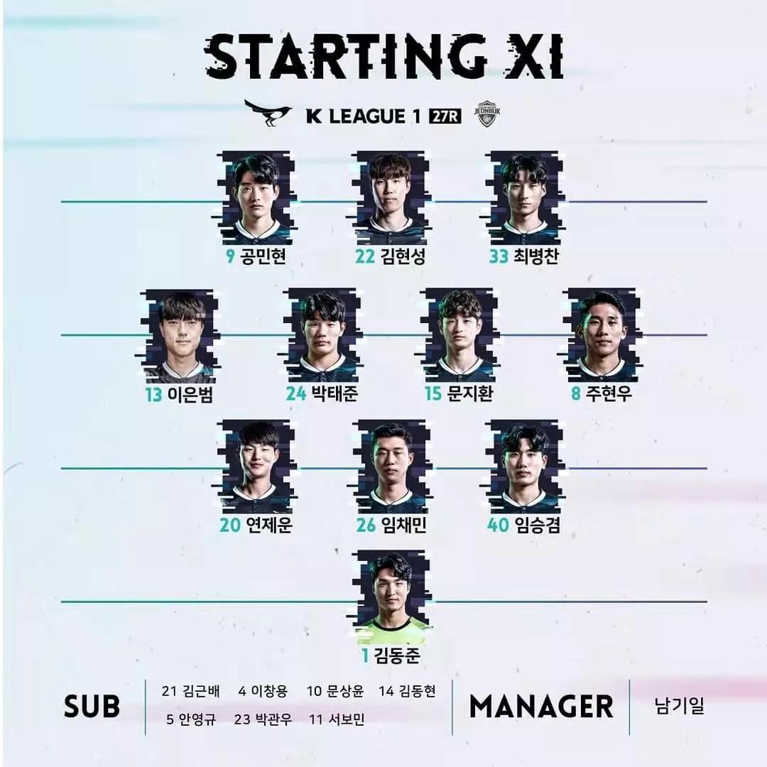 韩国k1联赛最新积分榜,韩国k1联赛21轮