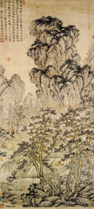 中国传世山水画全集册pdf,中国传世山水画宋代