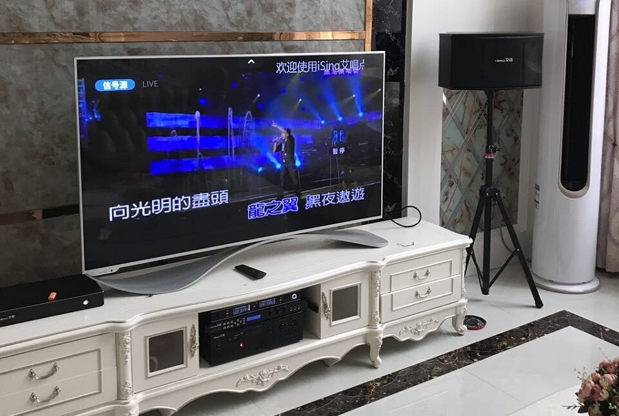新年家庭ktv,艾唱家庭ktv音响套装测试