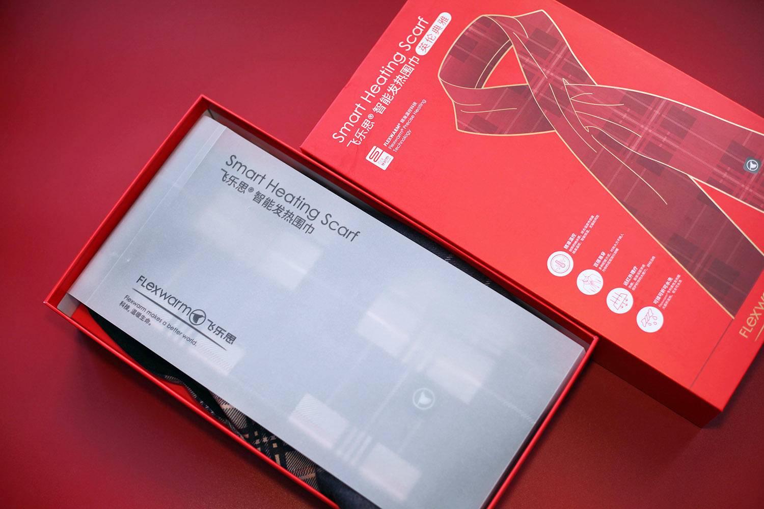 飞乐思智能围巾,网红飞乐思发热围巾测评