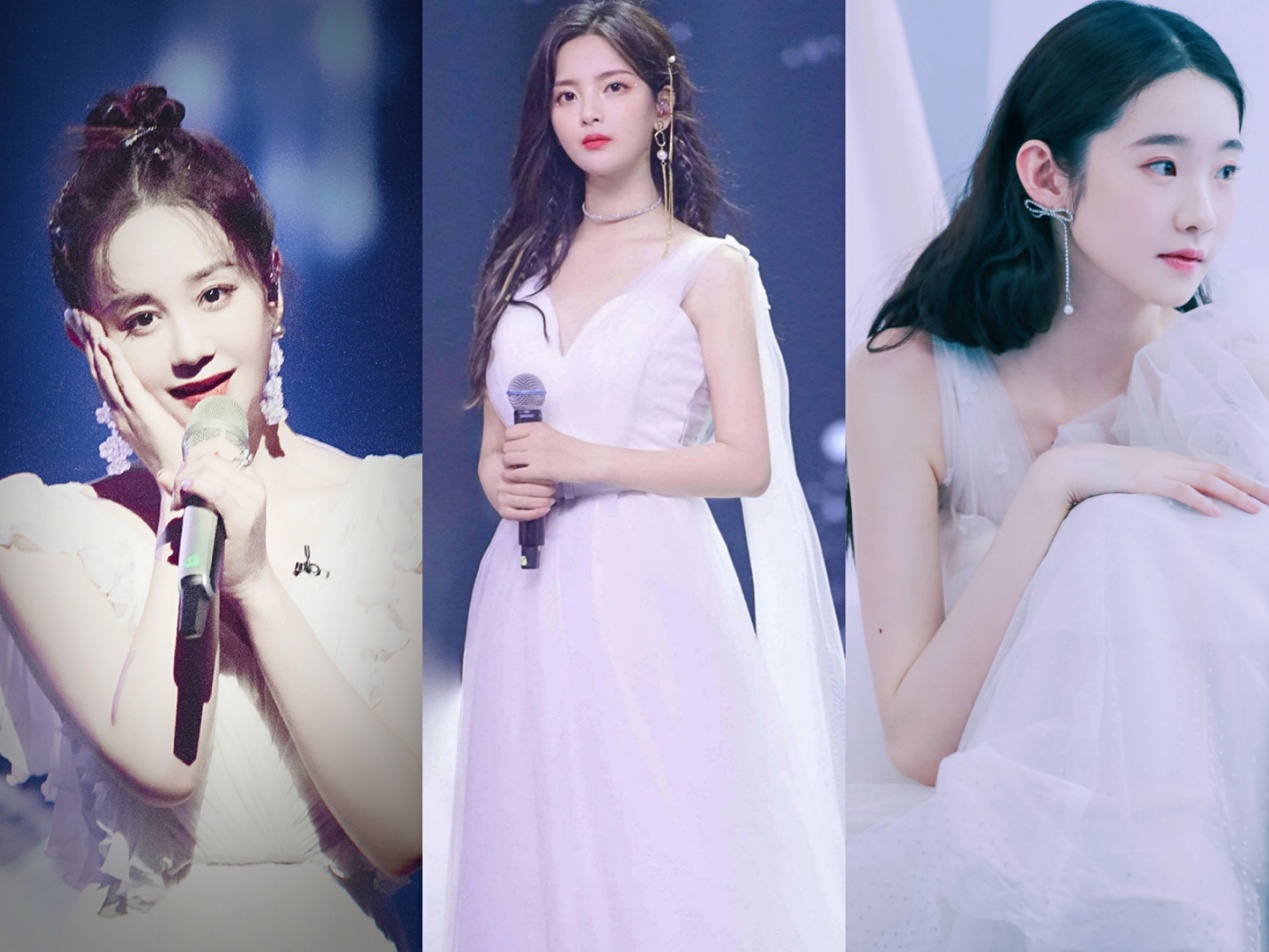 女团张艺凡杨超越,丁禹兮杨超越yesok张艺凡