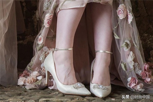 超仙水钻鞋,高级感新娘公主鞋