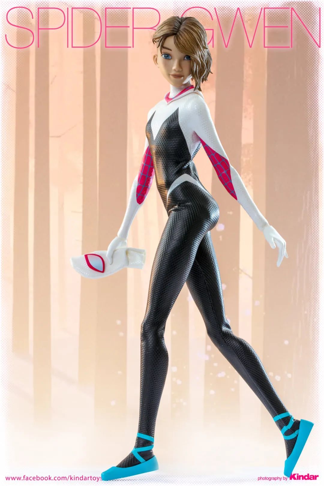 格温蜘蛛侠hottoys,hottoys蜘蛛侠平行宇宙格温测评