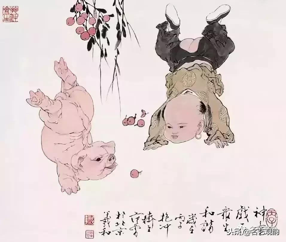 赏十大名家画笔下的猪,”猪“福填满2019!