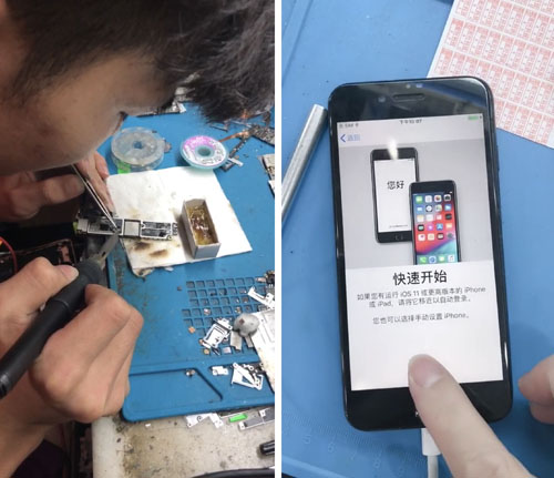 iphone8p黑屏开不了机,iphone8p黑屏解决方法