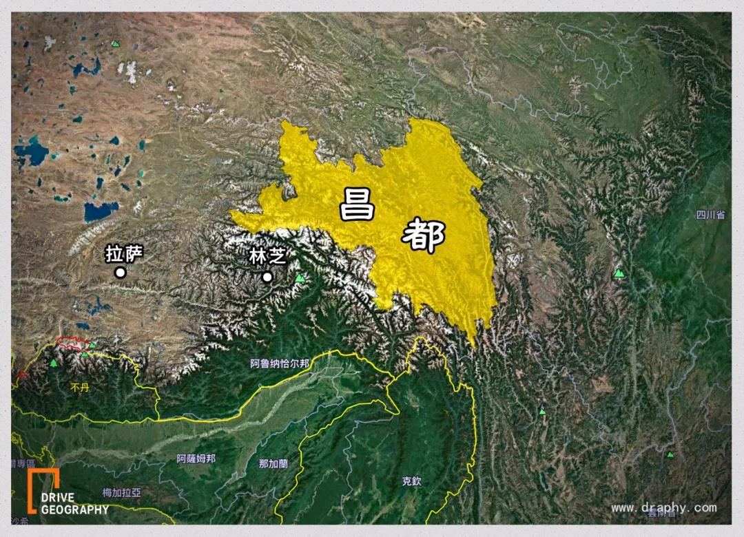 昌都市藏东明珠,现在的昌都藏东明珠