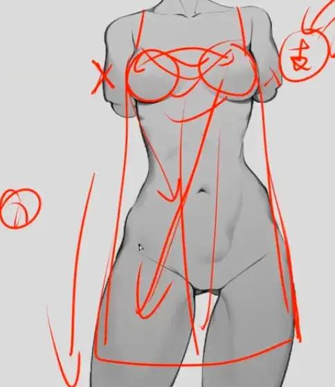 褶皱到底该怎么画,绘画板画线断线