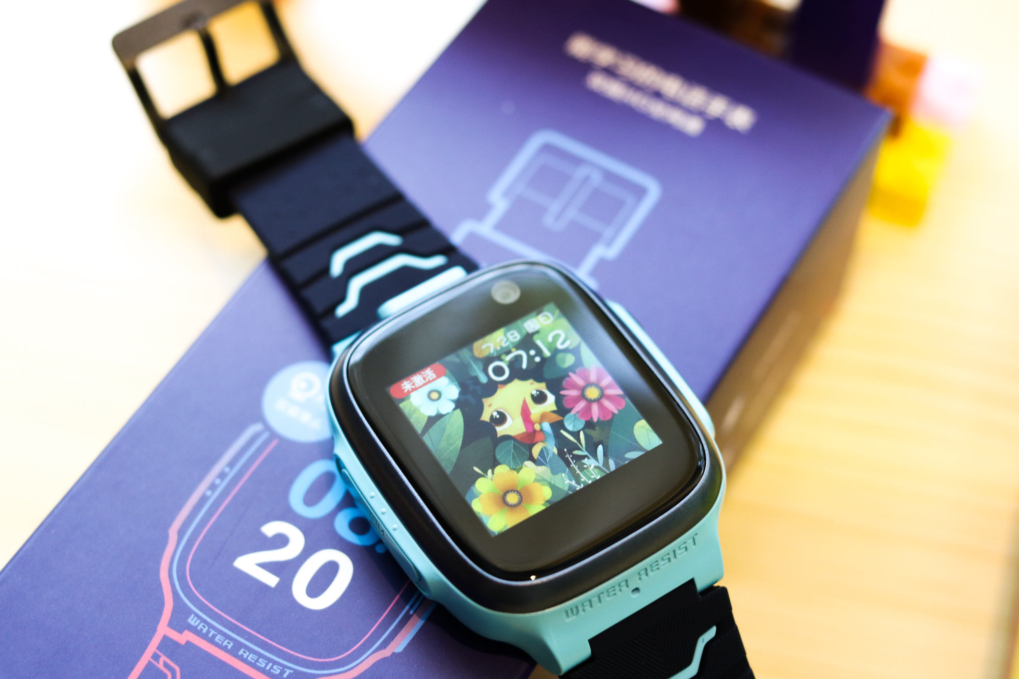 360儿童智能手表p1开箱体验,360儿童手表p1pro测试