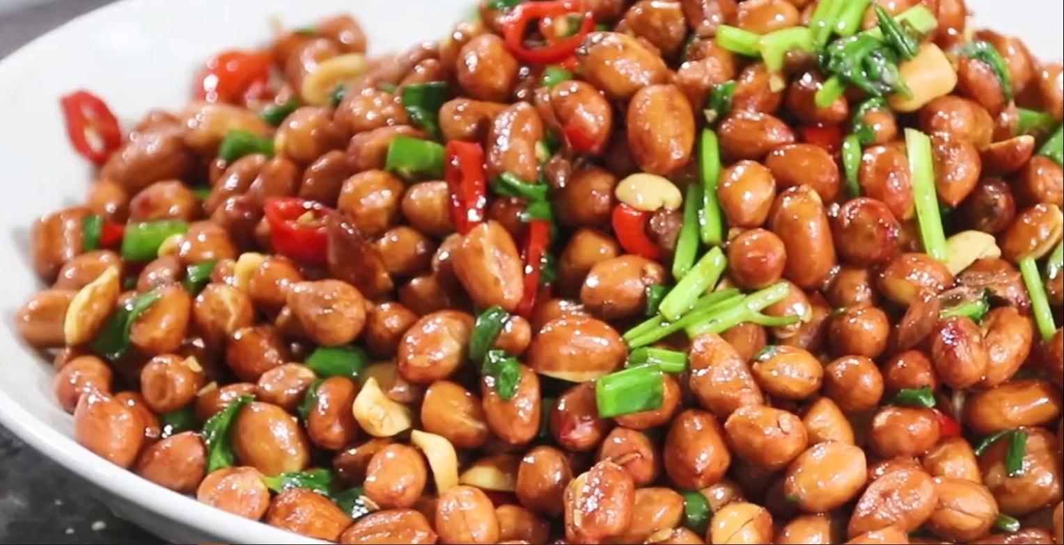 炸花生米炸糊怎么做,炸花生米怎样做不返潮