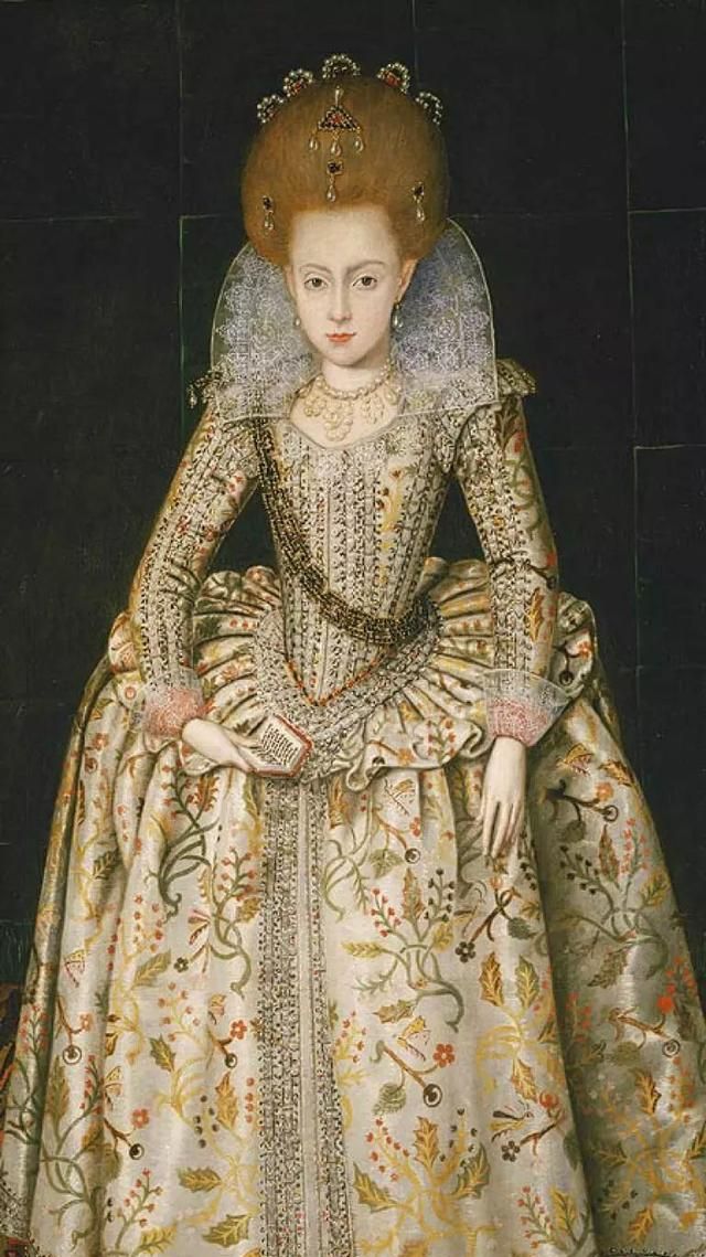 英国15-20世纪大变化女性服装,中世纪绝美服装