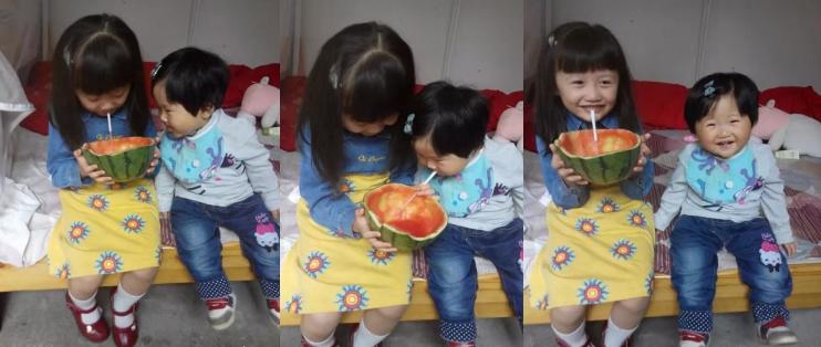 泡奶粉、换尿布，那些在家带娃的大娃们的暖心瞬间