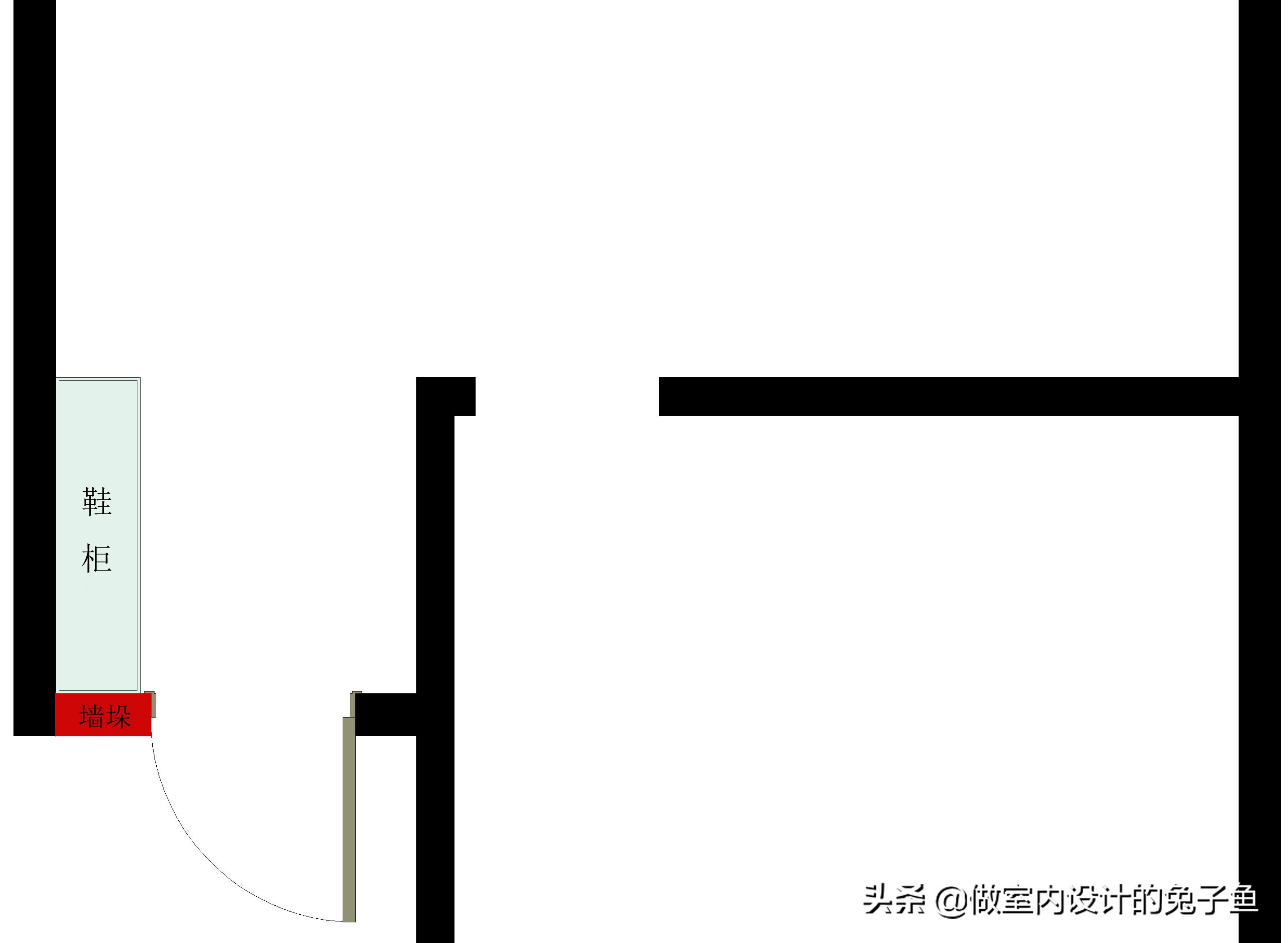 入户两边墙不能砸怎么做鞋柜,两边的墙都不能拆怎样做鞋柜