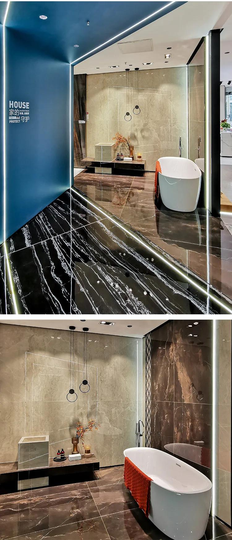 东鹏整装卫浴店面装修布置图,东鹏瓷砖门店空间设计