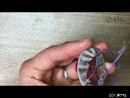 手工毛衣刺绣教程,来个慢动作手工编织零基础教学