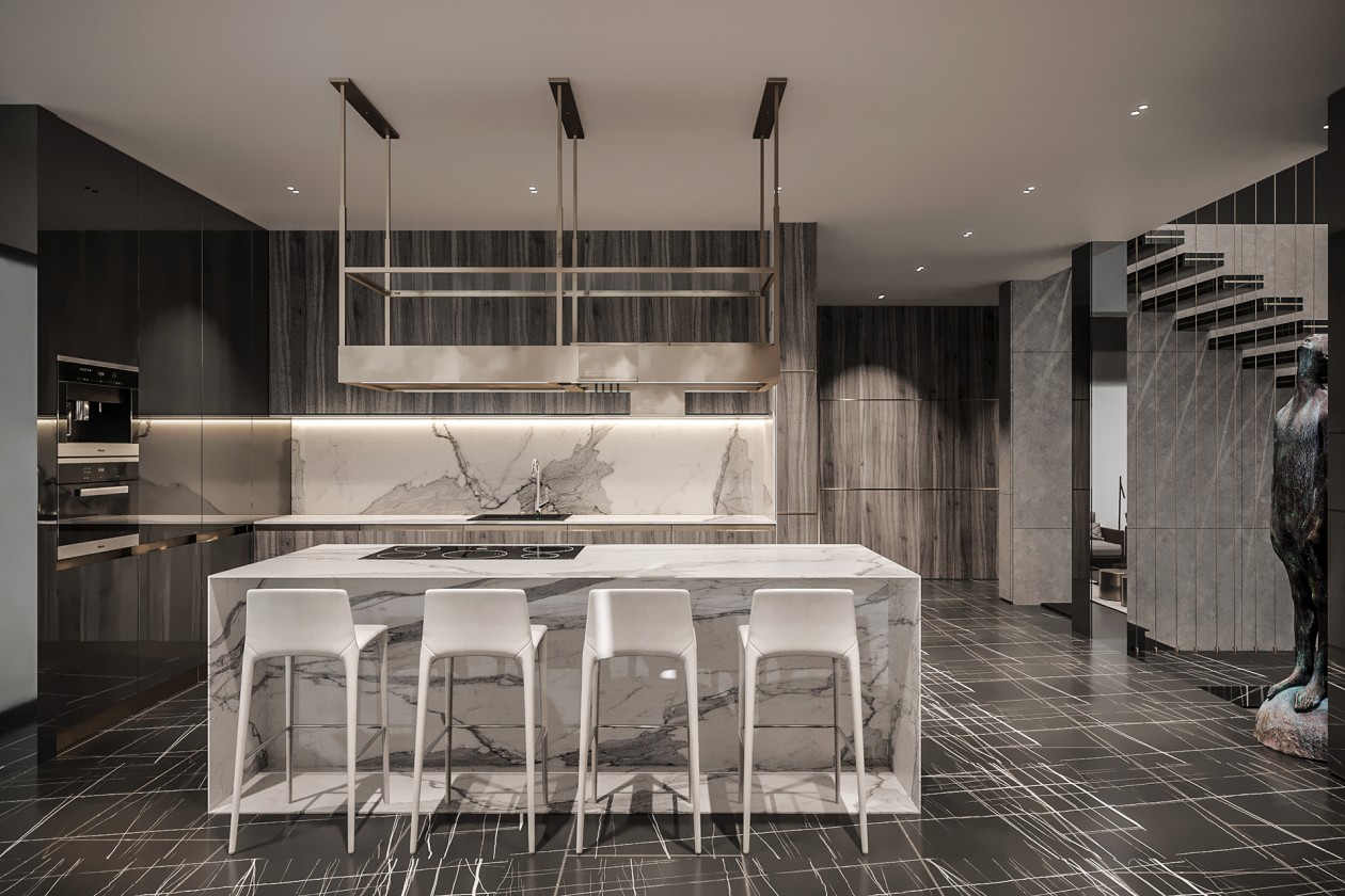 跃层别墅设计图纸及效果图大全,4层半跃层别墅设计图纸大全