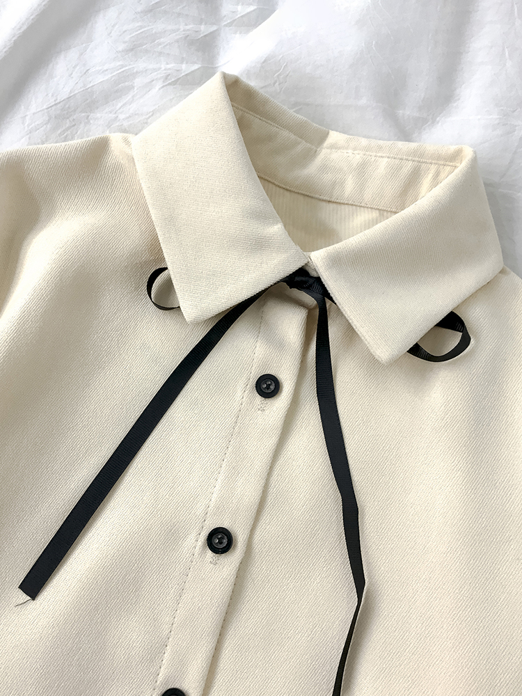 冷淡风白色衬衣高级感洋气,白衬衫简约风高冷系