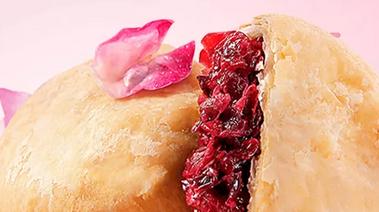 云南特产玫瑰鲜花饼,云南鲜花饼嘉华制作