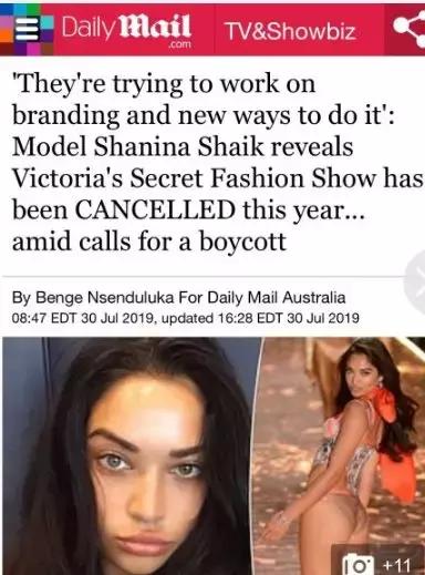 维密秀05众神时代part4,2019维密秀取消官方回应了吗